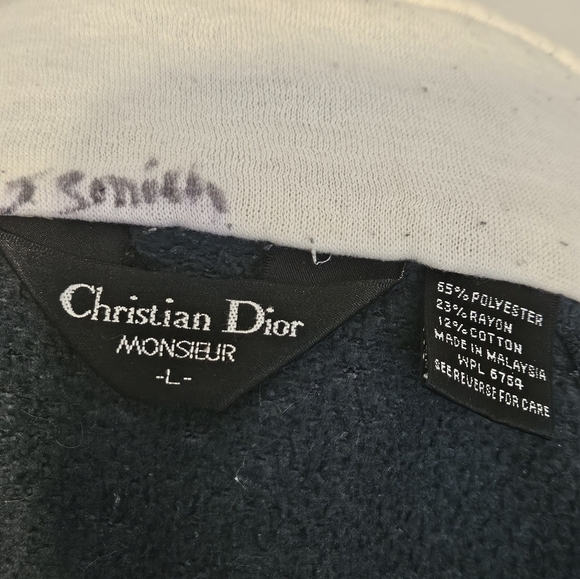 Christian Dior Monsieur Full zip Jacket Size Large EUC - Picture 12 of 12
